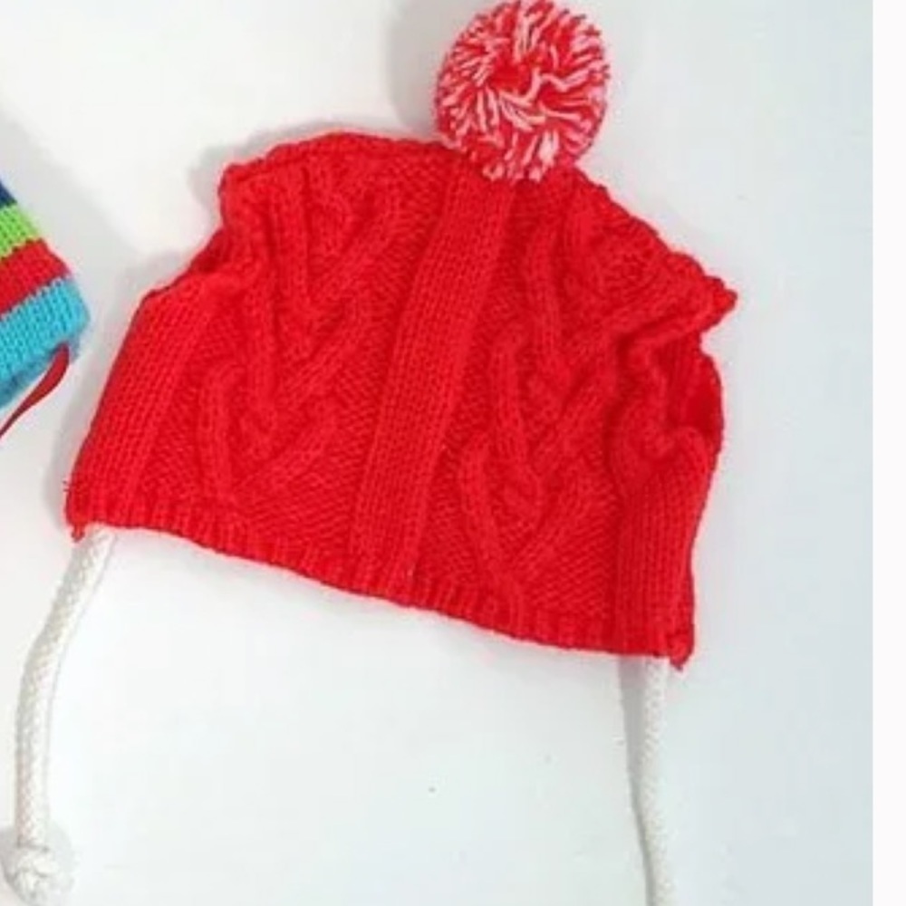 NWT Wondershop red Pom‎ cat hat